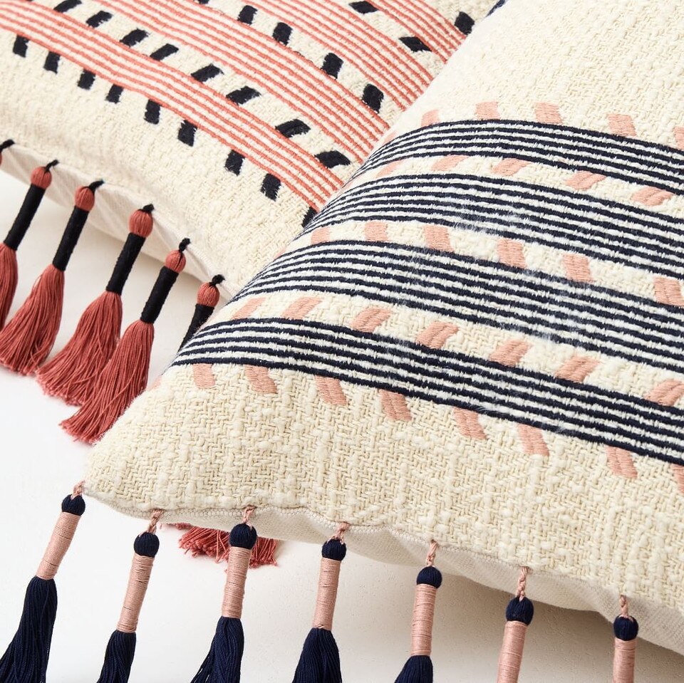 Boho Floral Cushion Cover West Elm Australia